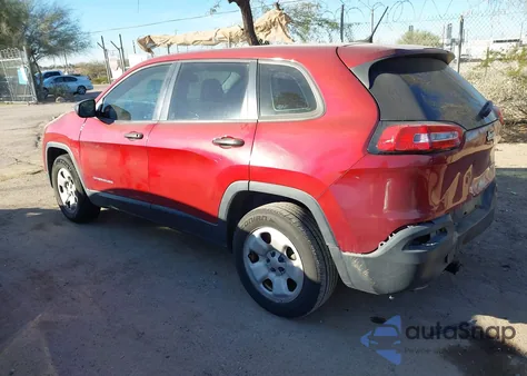 2014 Jeep Cherokee Sport z USA, uszkodzony, nr VIN 1C4PJLAB3EW314548